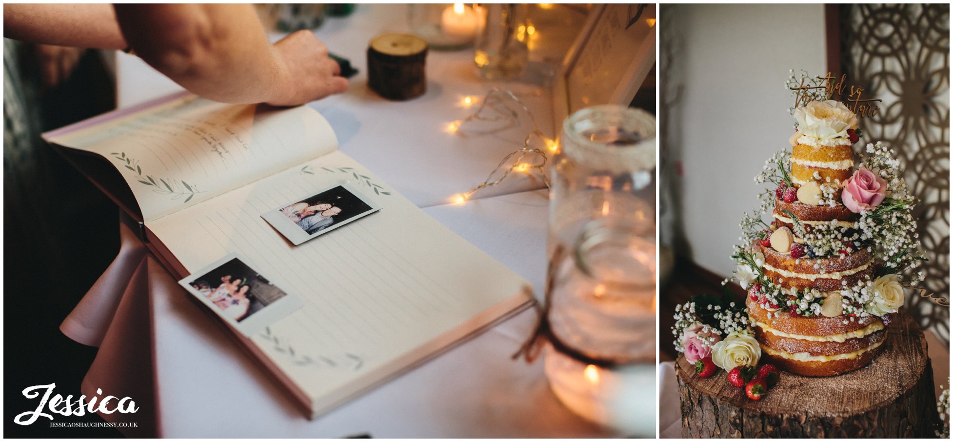 rustic wedding details at sheldrakes, on the wirral