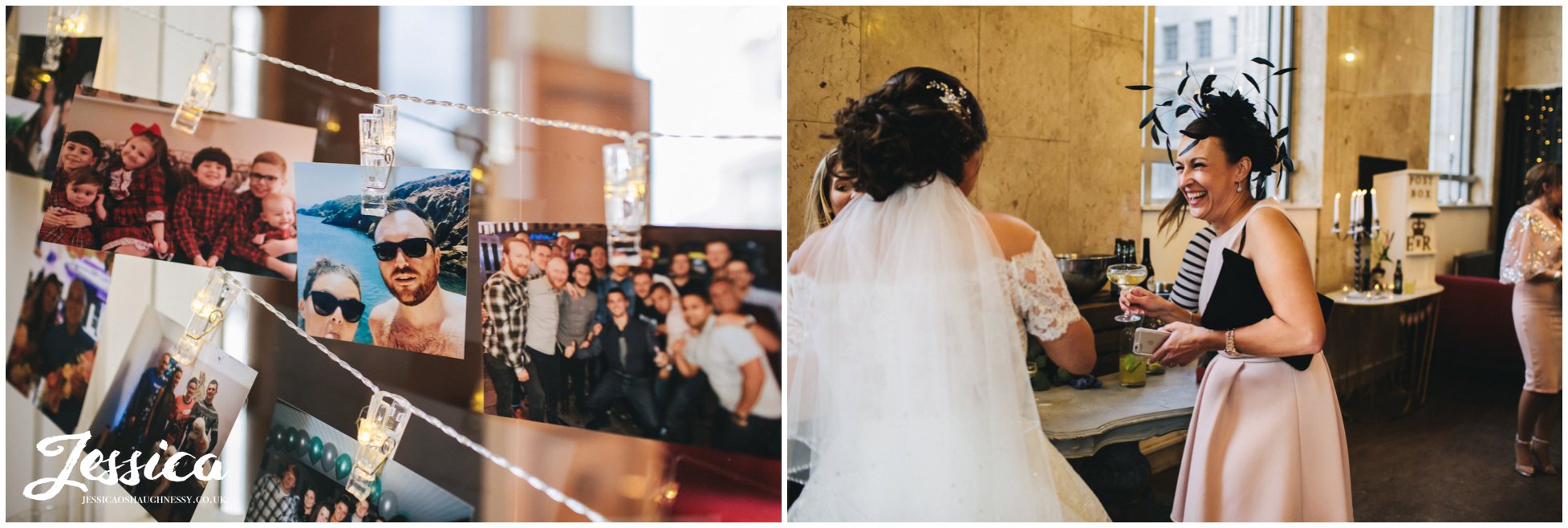 photos of the newly wed's decorate liverpool wedding venue, oh me oh my