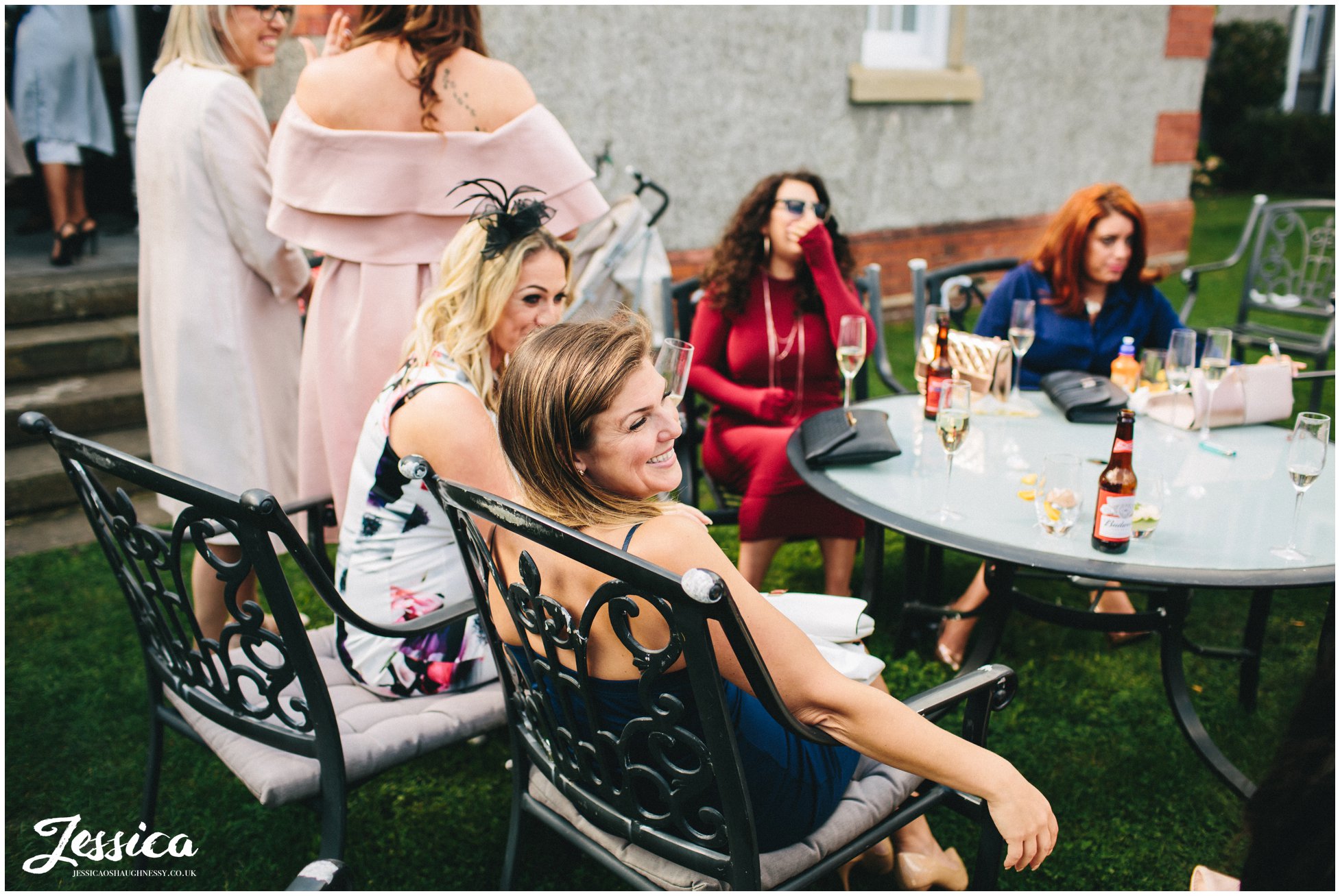 guests enjoy the weather at the leverhulme hotel in port sunlight