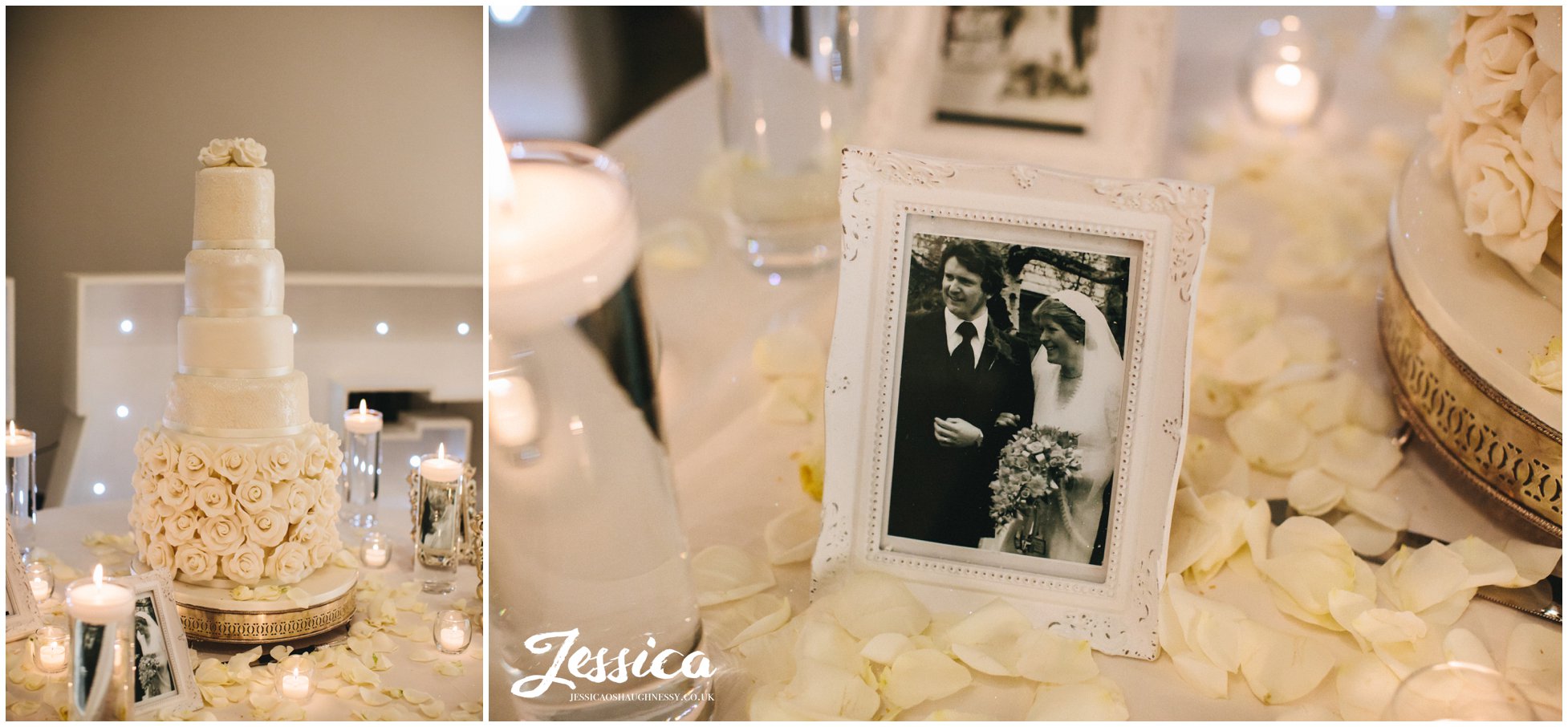wedding details decorate the wirral wedding venue