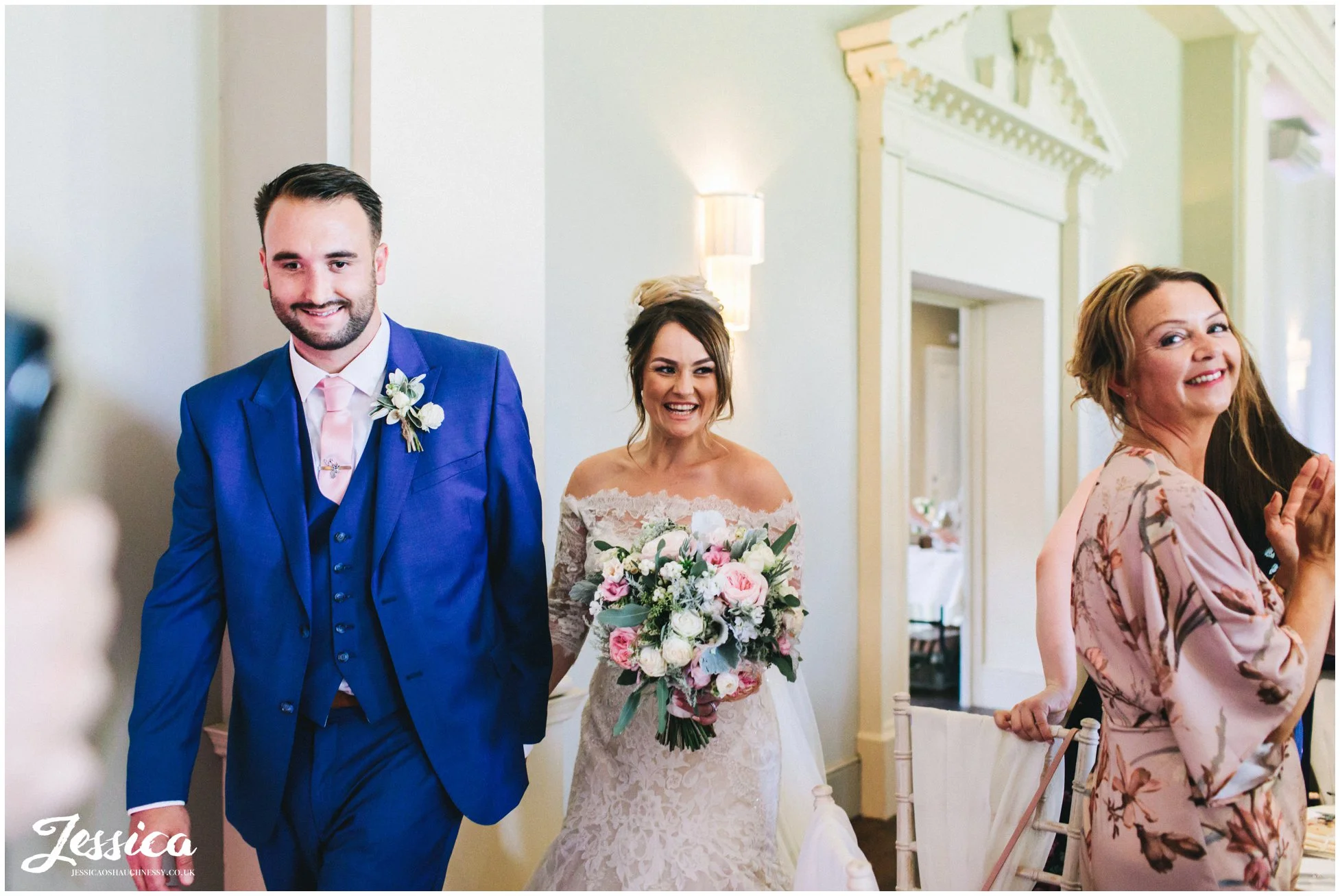 the couple are announced in as husband and wife