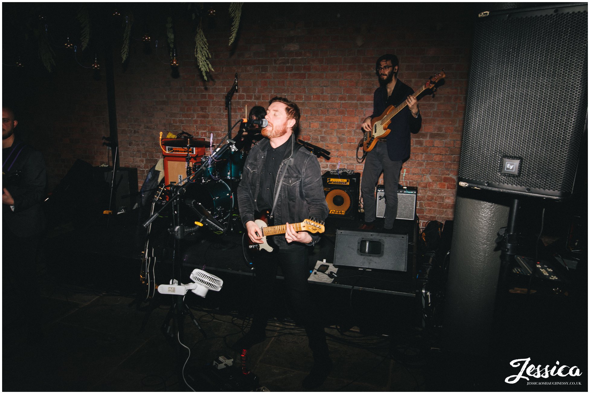 the wedding band preform at the titanic hotel in liverpool