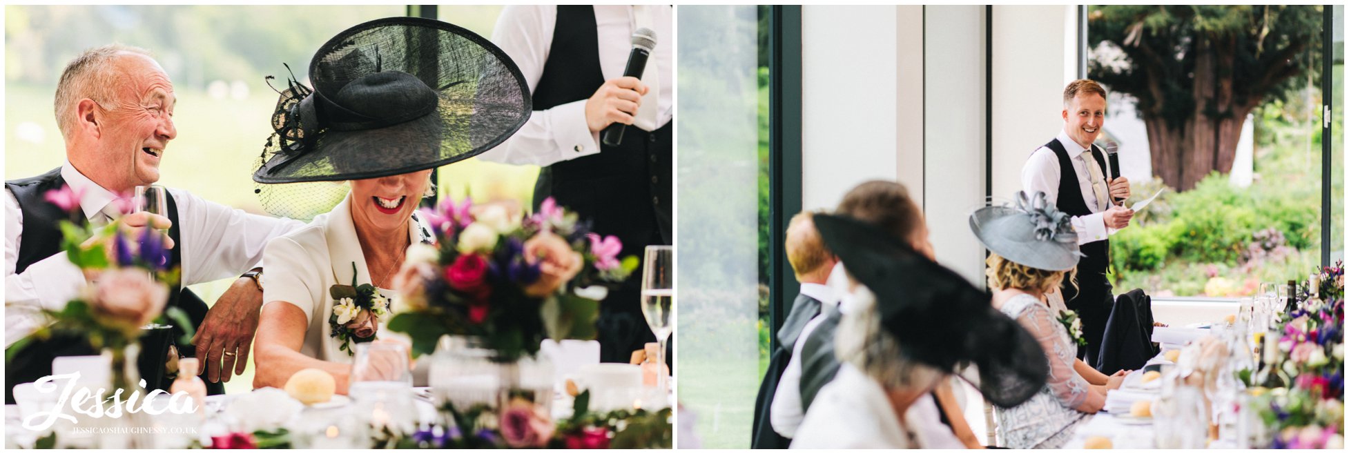 best man gives his speech