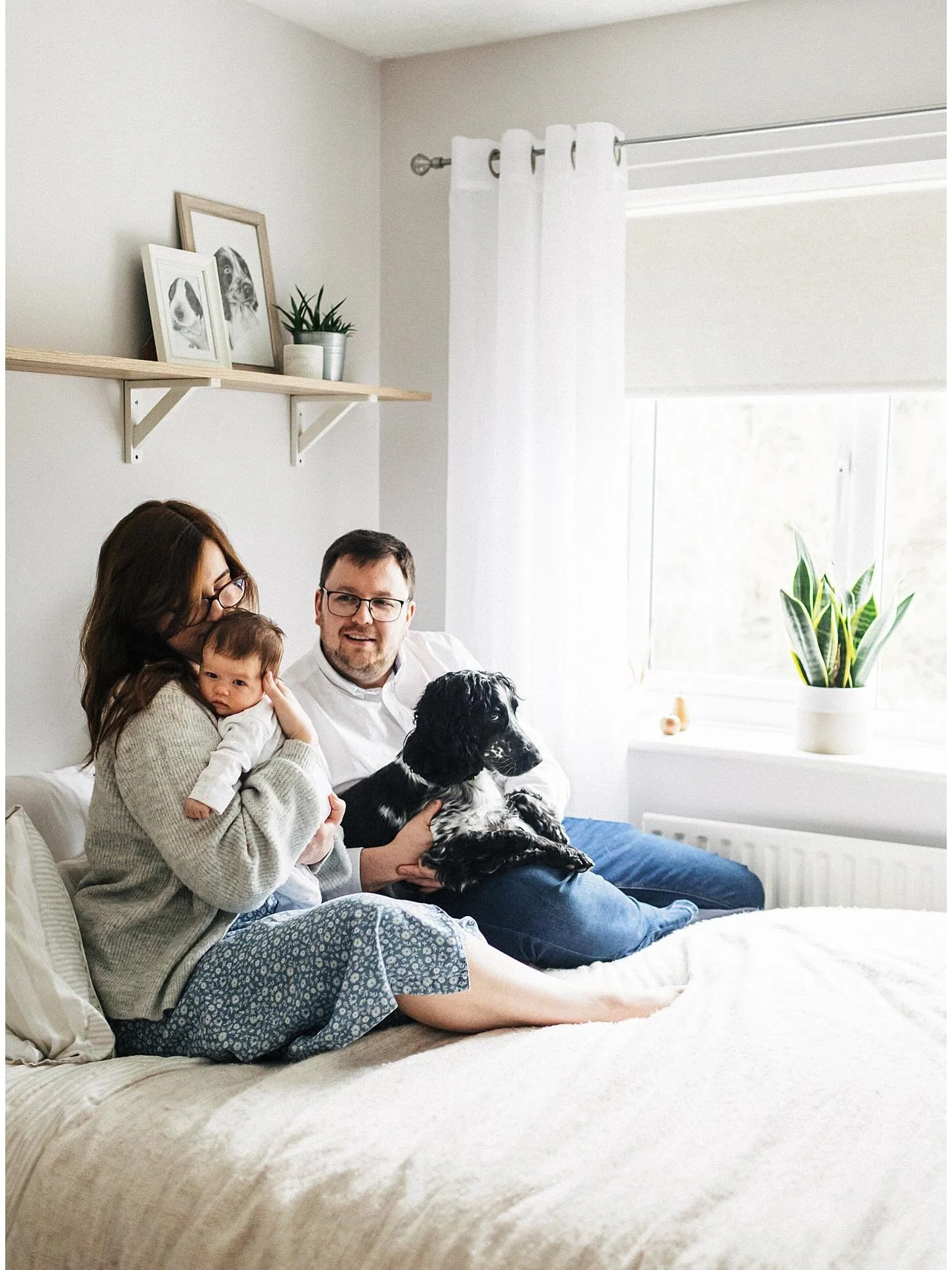 Ahhh what an honour it was to head over to see B&D again after the birth of their beautiful daughter! My favourite part of the job is being invited in to share these huge milestones with my couple. The weddings, the maternity shoots, the newborn