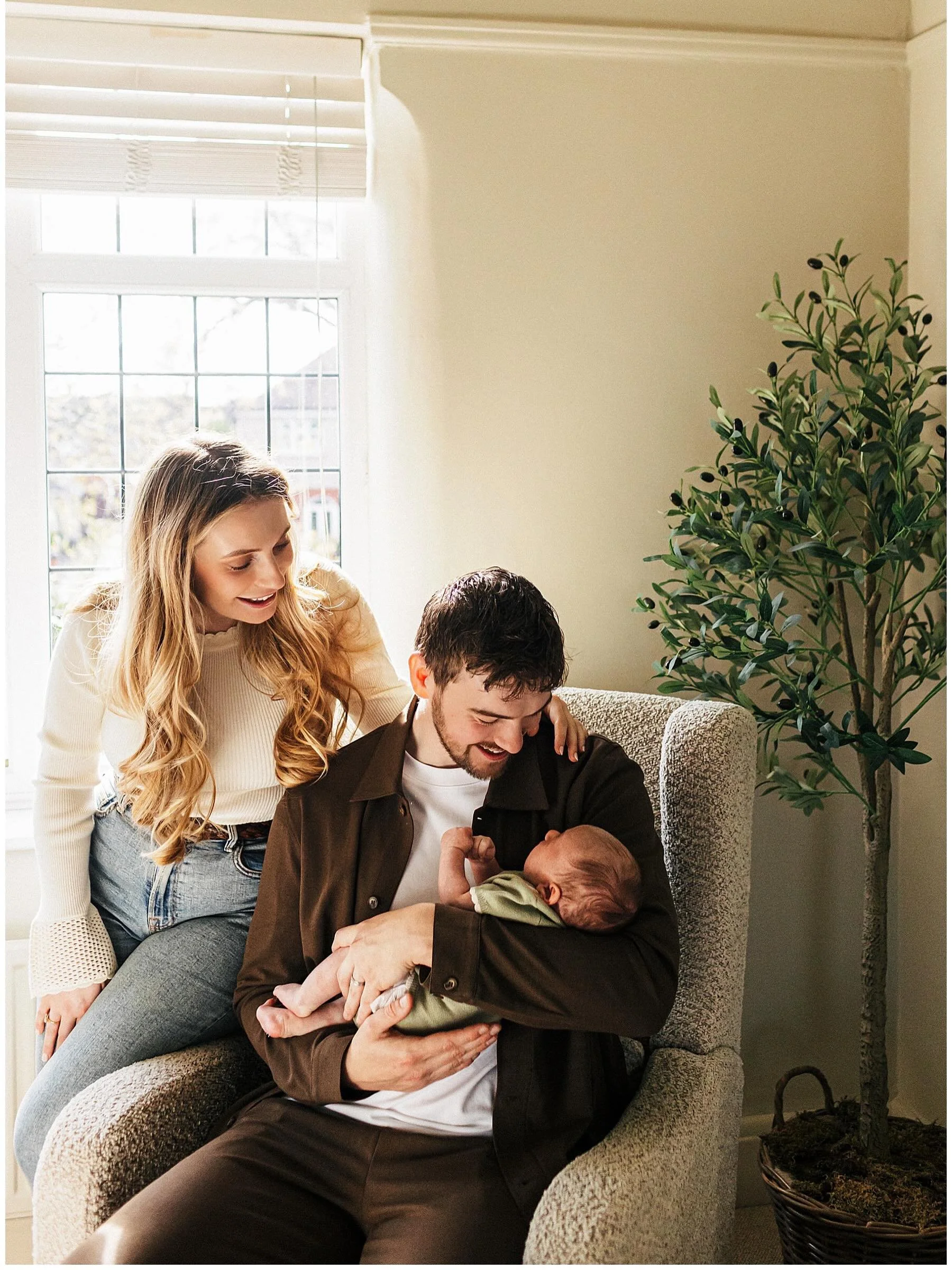 I had the honour of photographing this little guy a couple of weeks ago which was extra special because I also photographed his mum &amp; dad&rsquo;s wedding back in 2022. 

L&amp;J, it was so good to see you guys again and to meet the very very beau