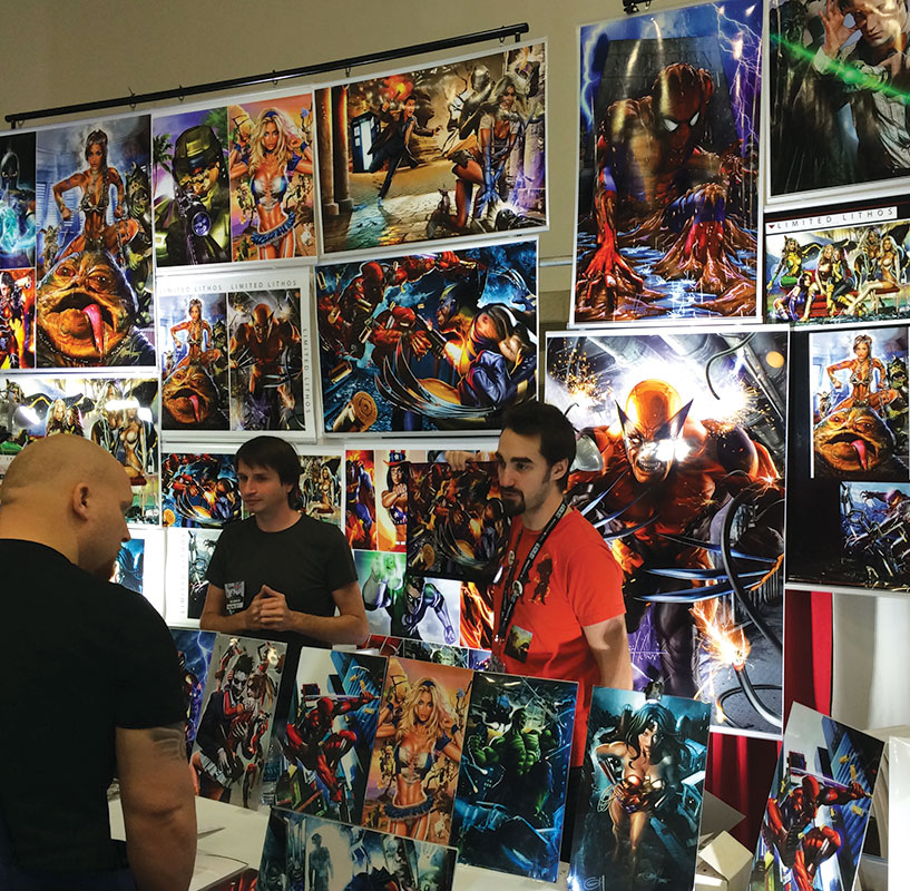 Amazing artwork by Greg Horn. Famous illustrator that has design most of the covers for Marvel. I own some now.