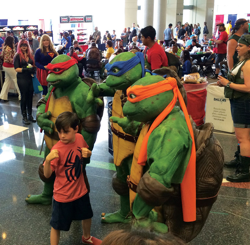 The freaking Ninja Turtles!!! Need I say more?! 
