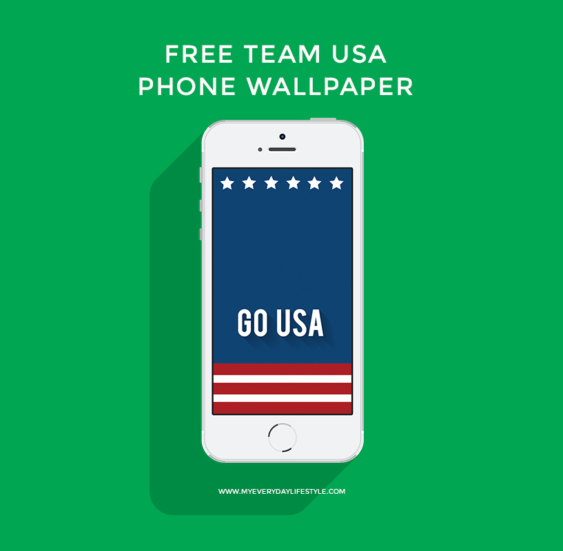 Click here to download 'GO USA' iPhone 5 wallpaper and here to download 'GO USA' Samsung Wallpaper.