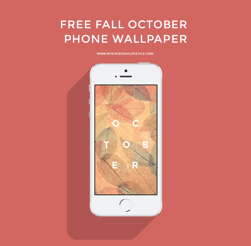 Free Fall October Phone Wallpaper  MEL  Dallas Lifestyle  Geek Blogger