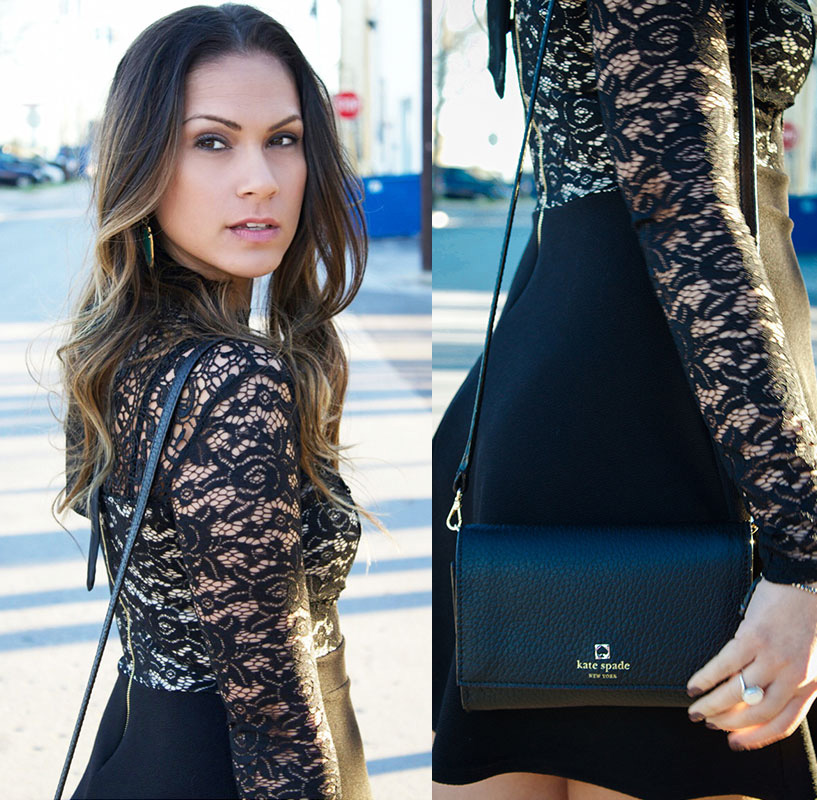 OOTD: Black Lace Dress — MEL | Dallas Lifestyle + Geek Blogger