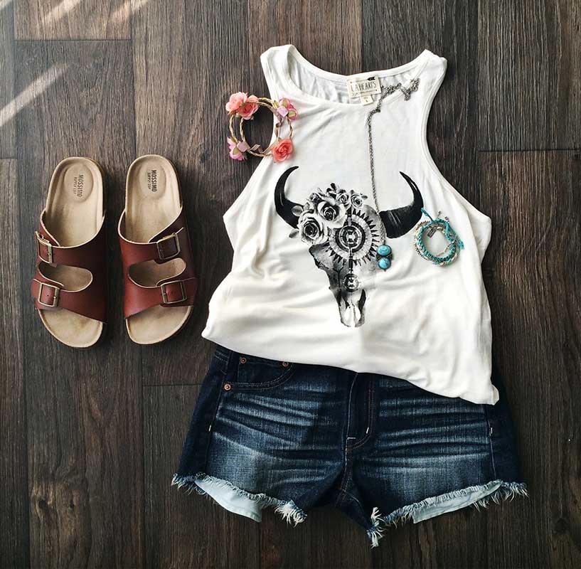 Festival Day 1 OOTD. 