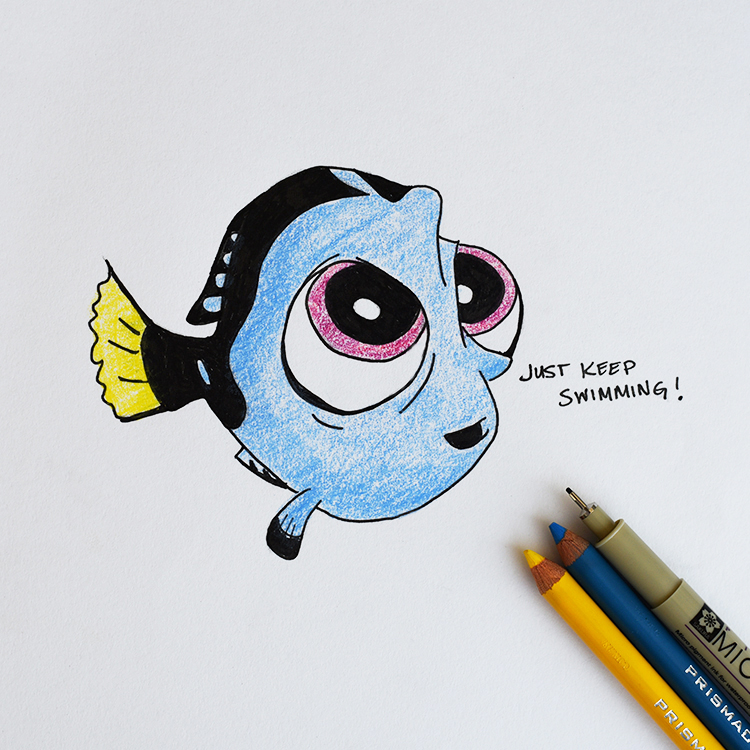 Baby Dory was super cute. 