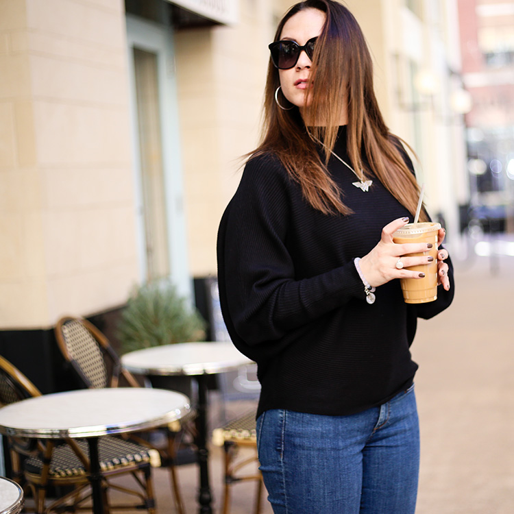 gå på pension se charter Black Sweater and Jeans — MEL | Dallas Lifestyle + Geek Blogger