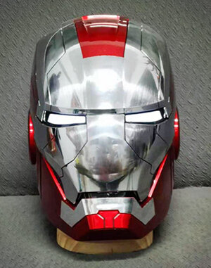 Iron Man MK5 Mark V Wearable Helmet Mask fully open and close