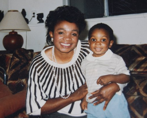 Mom and I circa 1987