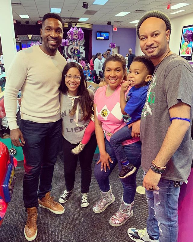 [ #GodParents 🙌🏿 Squad ] Major #HappyBirthday shout again to my #GodSon Sebastian and to my sister and fellow God Parent, Ariel (@joyarij), who celebrated her Birthday🎂 this week! +

We enjoy this (pretty much) annual photo 🙏🏿