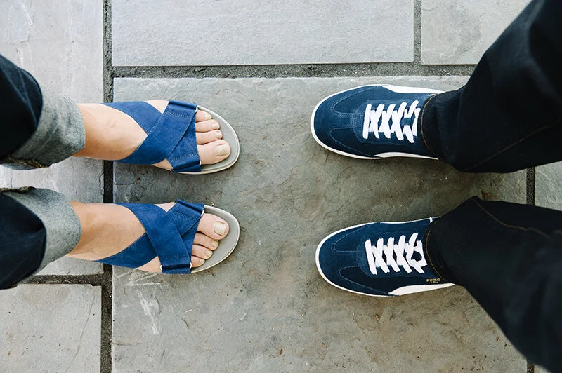 blue suede shoes