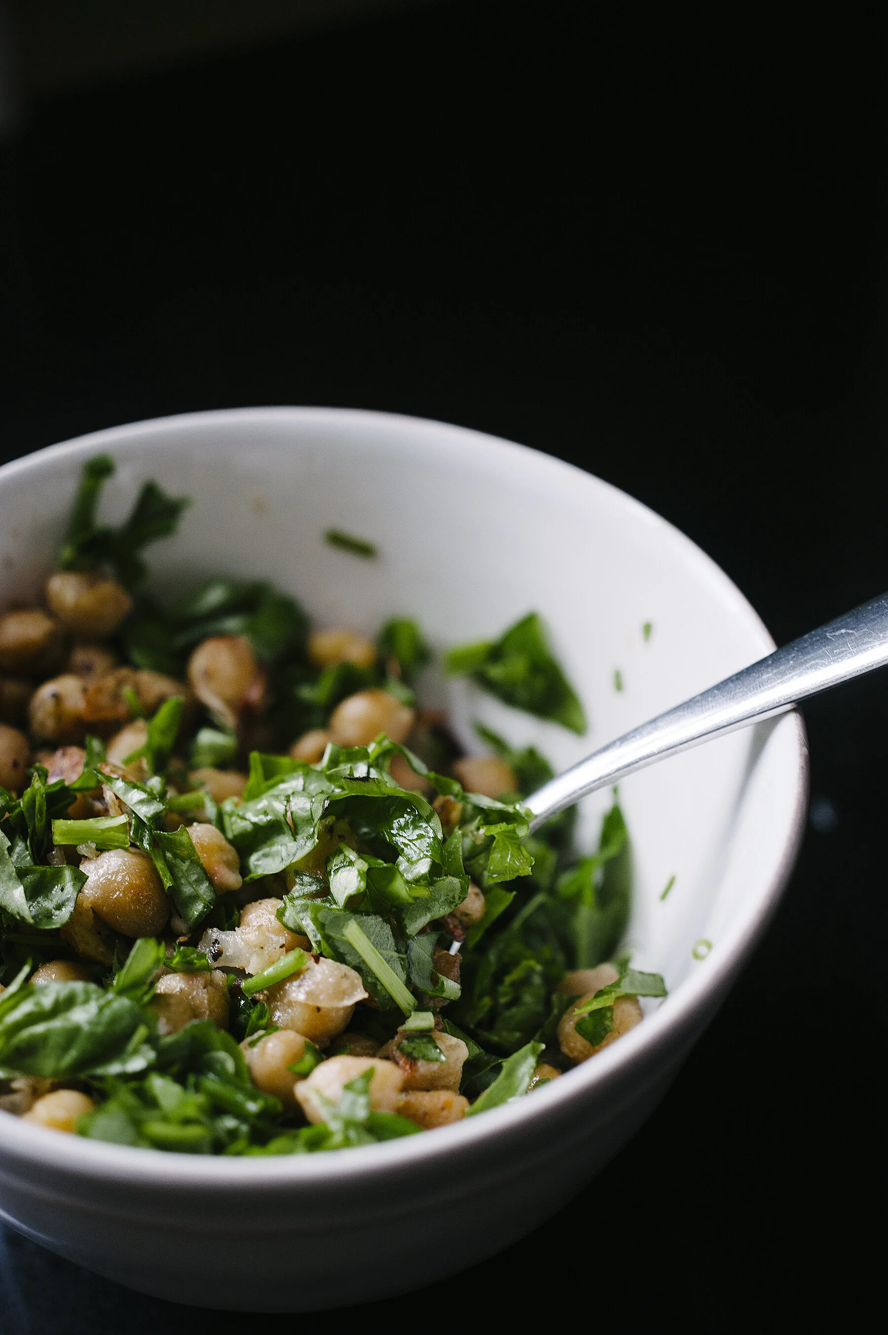 savory wednesday ~ delicious chickpeas and herbs