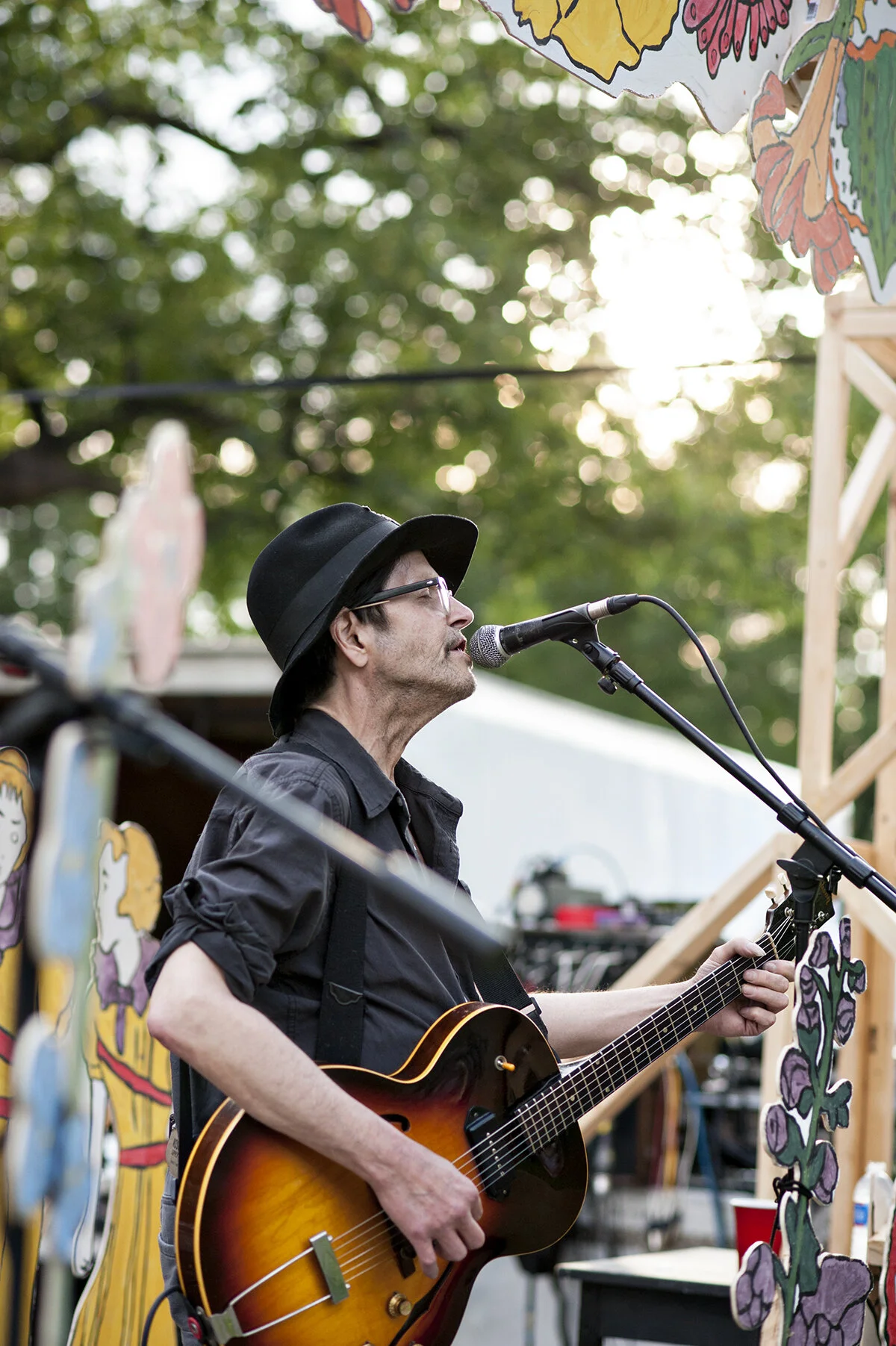 music and movies at the park