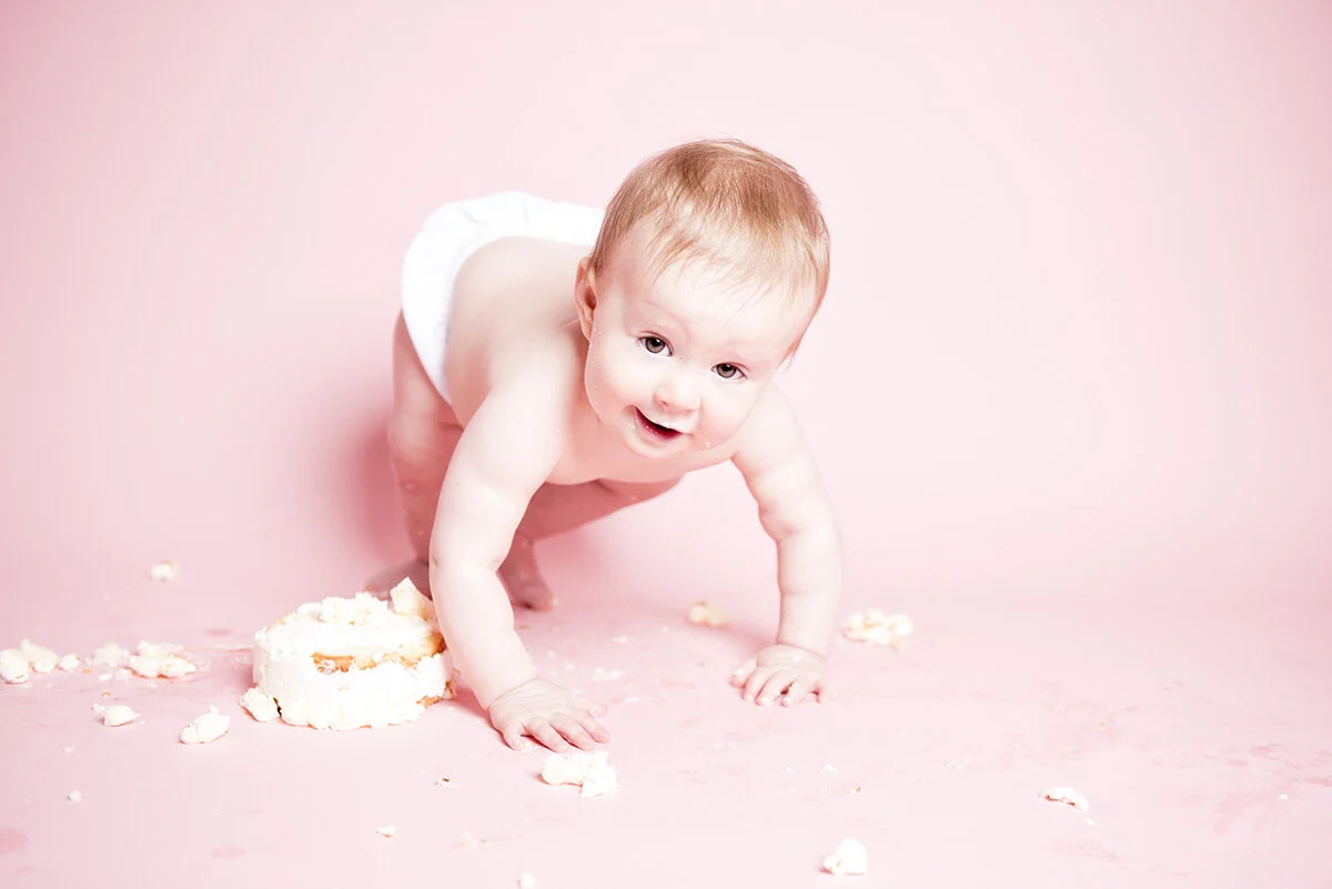 first taste of cake