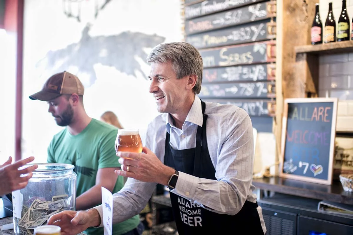 beer from the former mayor