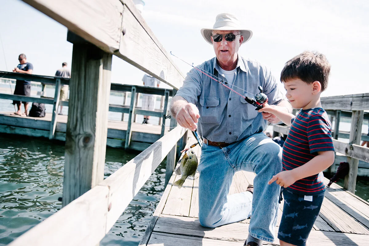 first time fishing