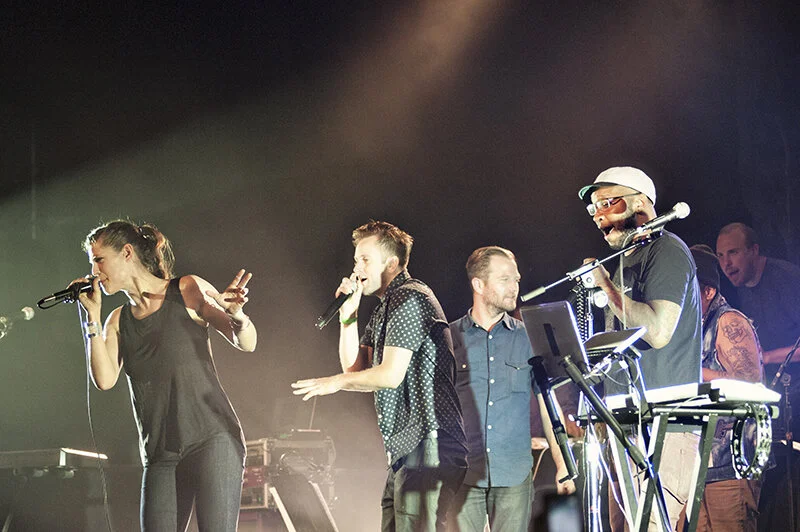 dessa (with zoo animal) at first avenue