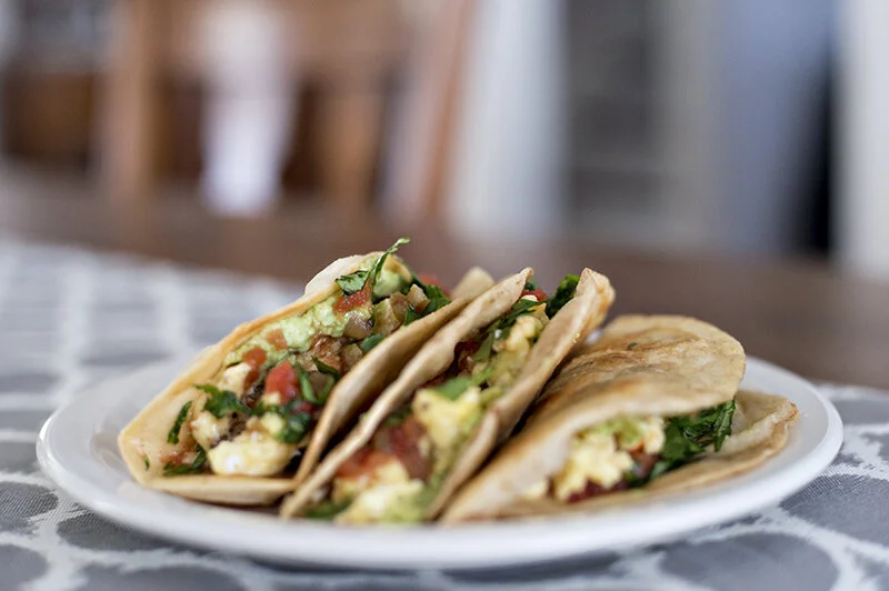 savory sunday // breakfast tacos