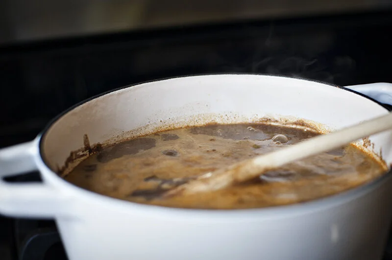 savory sunday // black bean soup