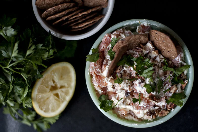 savory sunday // smoked salmon dip