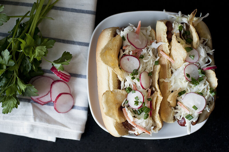 savory sunday // heart attack dogs