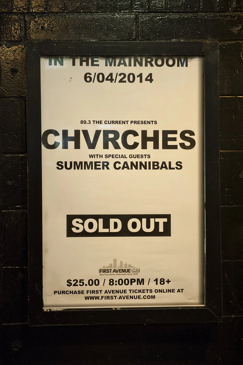 chvrches at first avenue