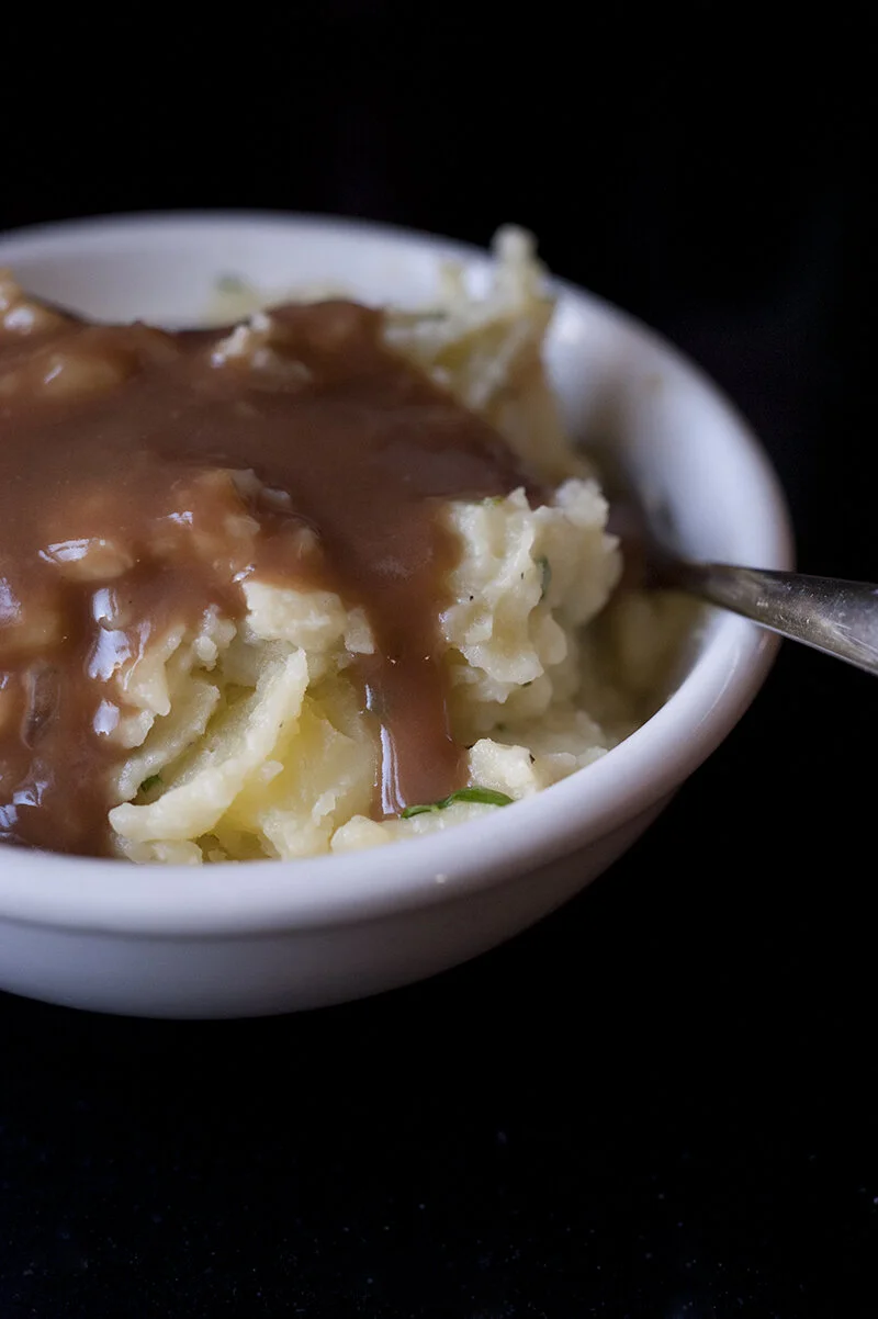 savory sunday // mashed potatoes and gravy