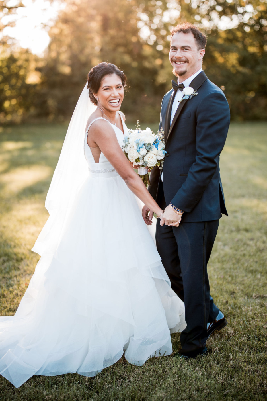Reena + James’ Garden Reception + Catholic Ceremony