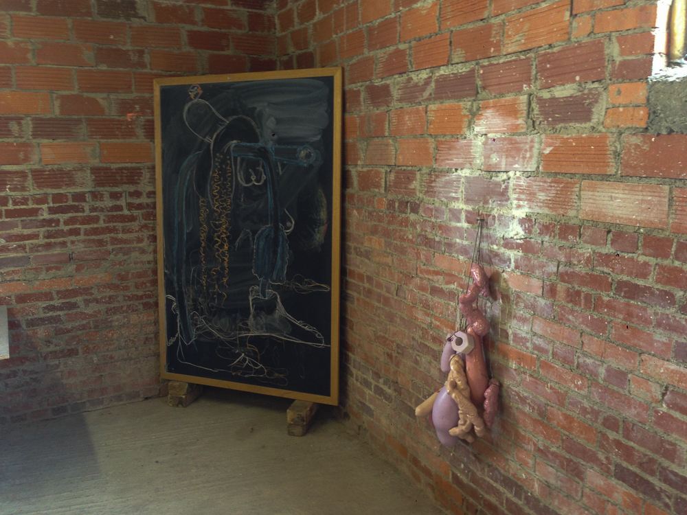 Here's a shot of Elsa's studio.