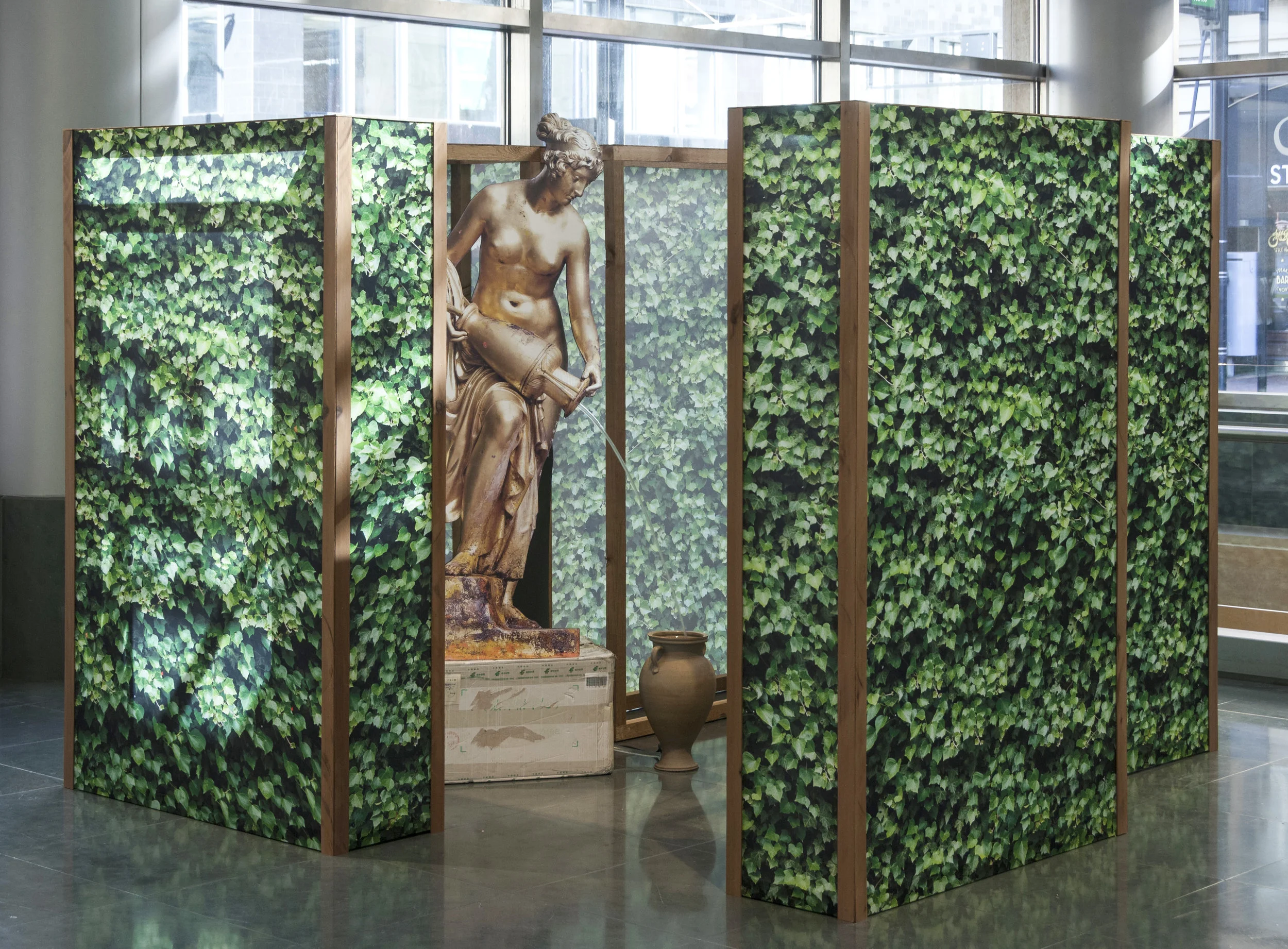 Facade , SPRING/BREAK Art show, Skylight at Moynihan Station, New York, NY. March 2-7, 2016. Curated by Elizabeth Denny. 