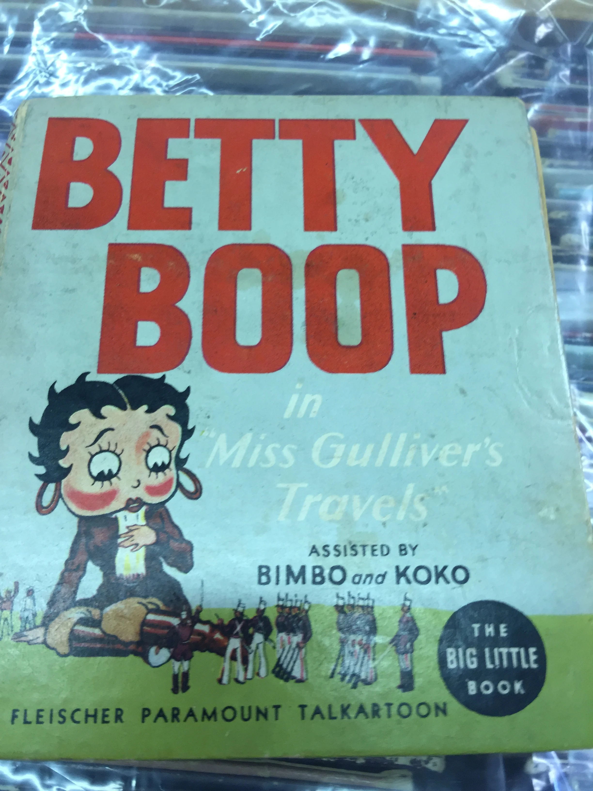 Vintage Betty Boop Book (1930's)