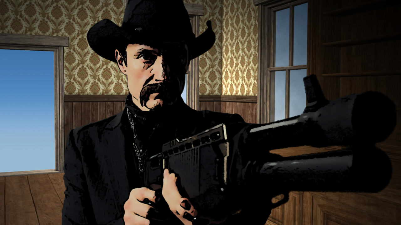 Pascal Yen-Pfister as a bad ass outlaw.