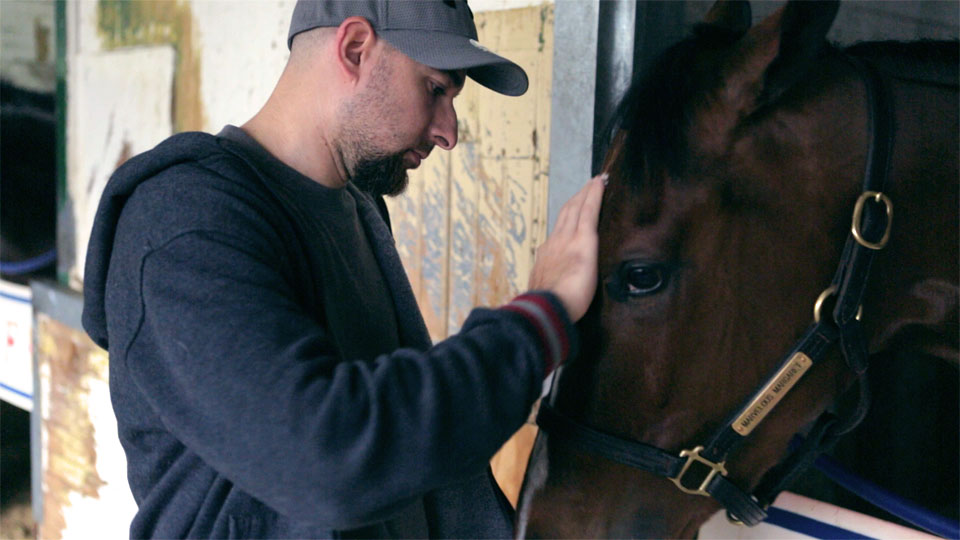 Here I am with the horse I fell in love with, Marvelous Margaret.