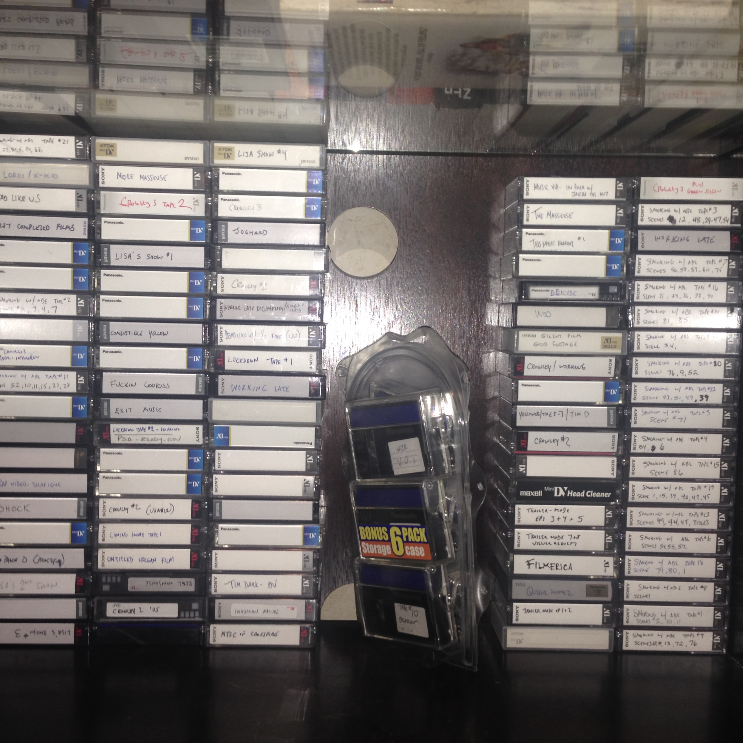 Some of my Mini-DV tapes