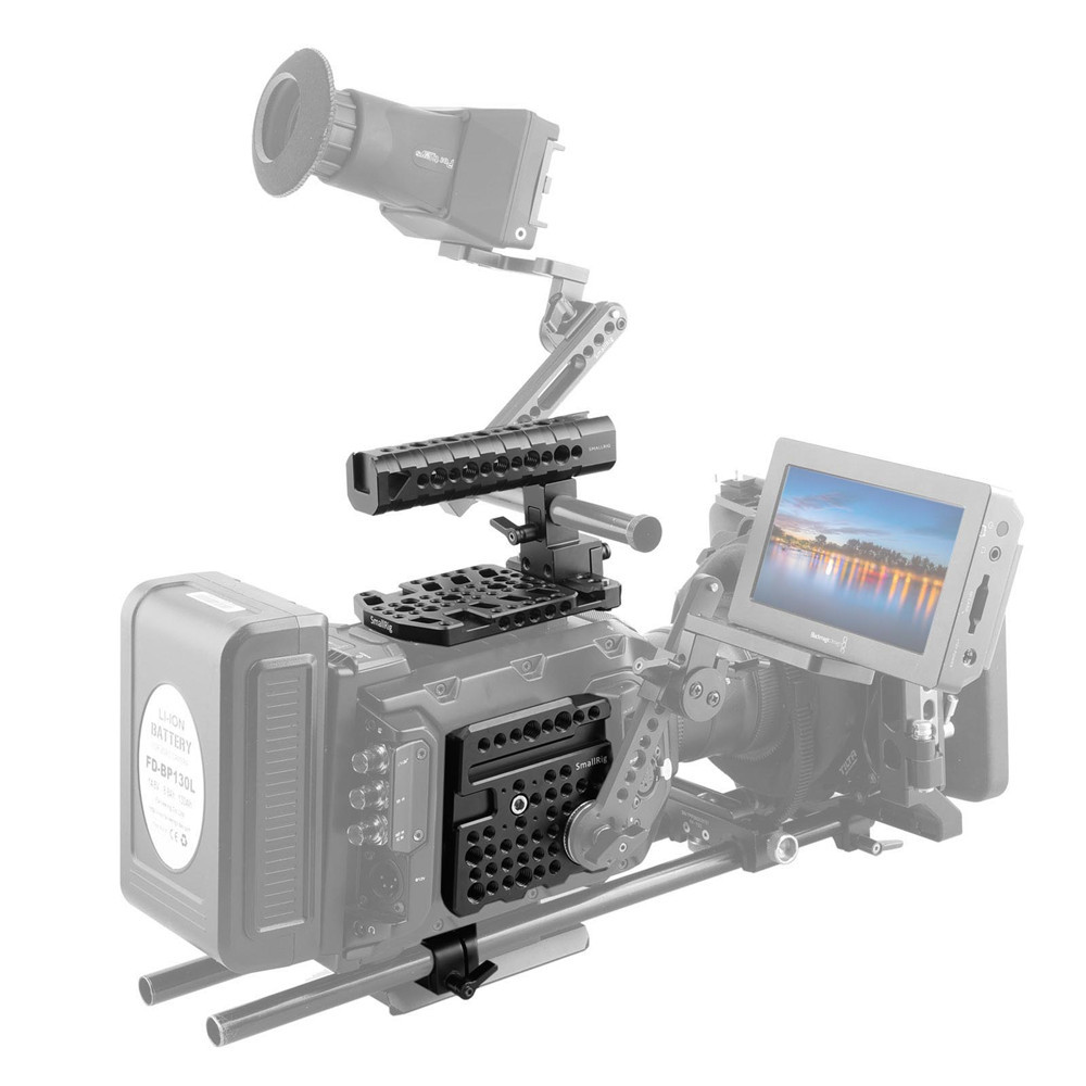 Four items for only $200 seems like a great deal but with this option you would not be able to mount the Ursa Mini Viewfinder.