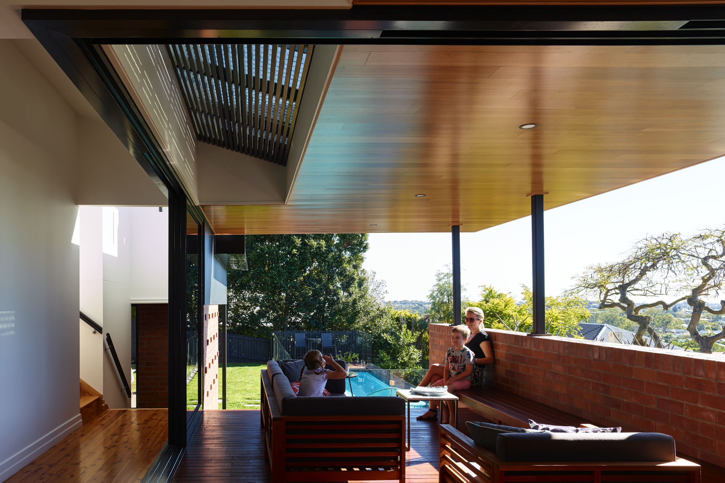  Architectural designed renovation of a traditional queenslander for a growing family in Grange, Brisbane. 