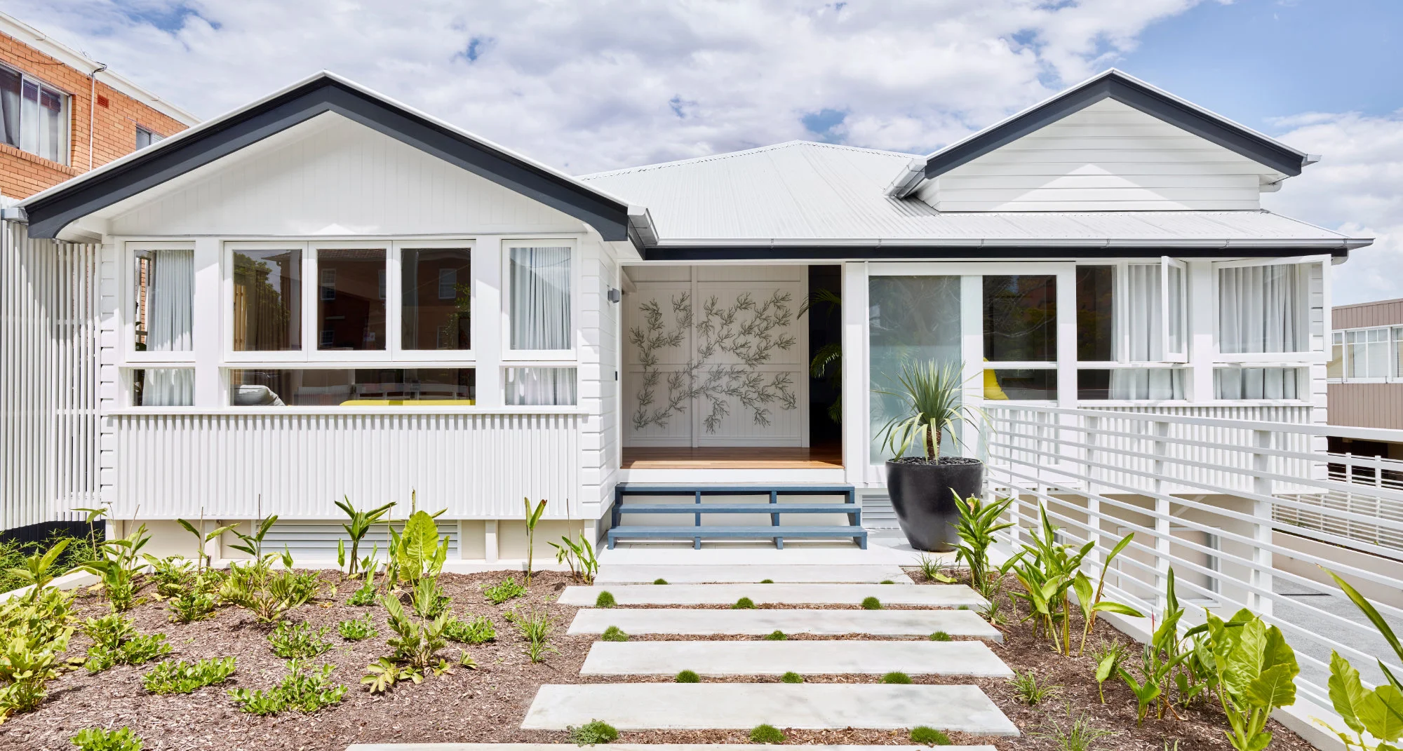  The Architecture aimed to highlight the exisiting cottage’s heritage with a modern take in New Farm, Brisbane.  