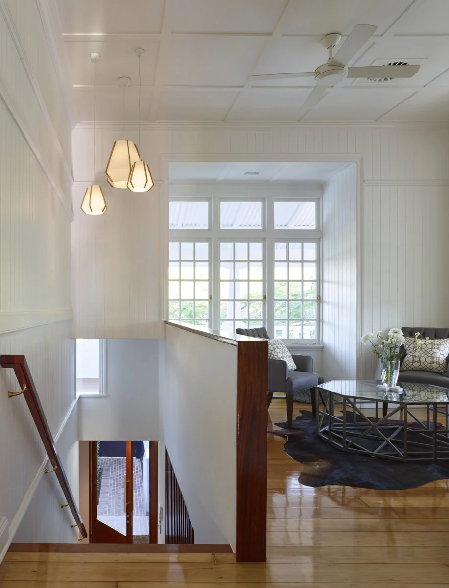  Interior architecture with light and bright touches.  