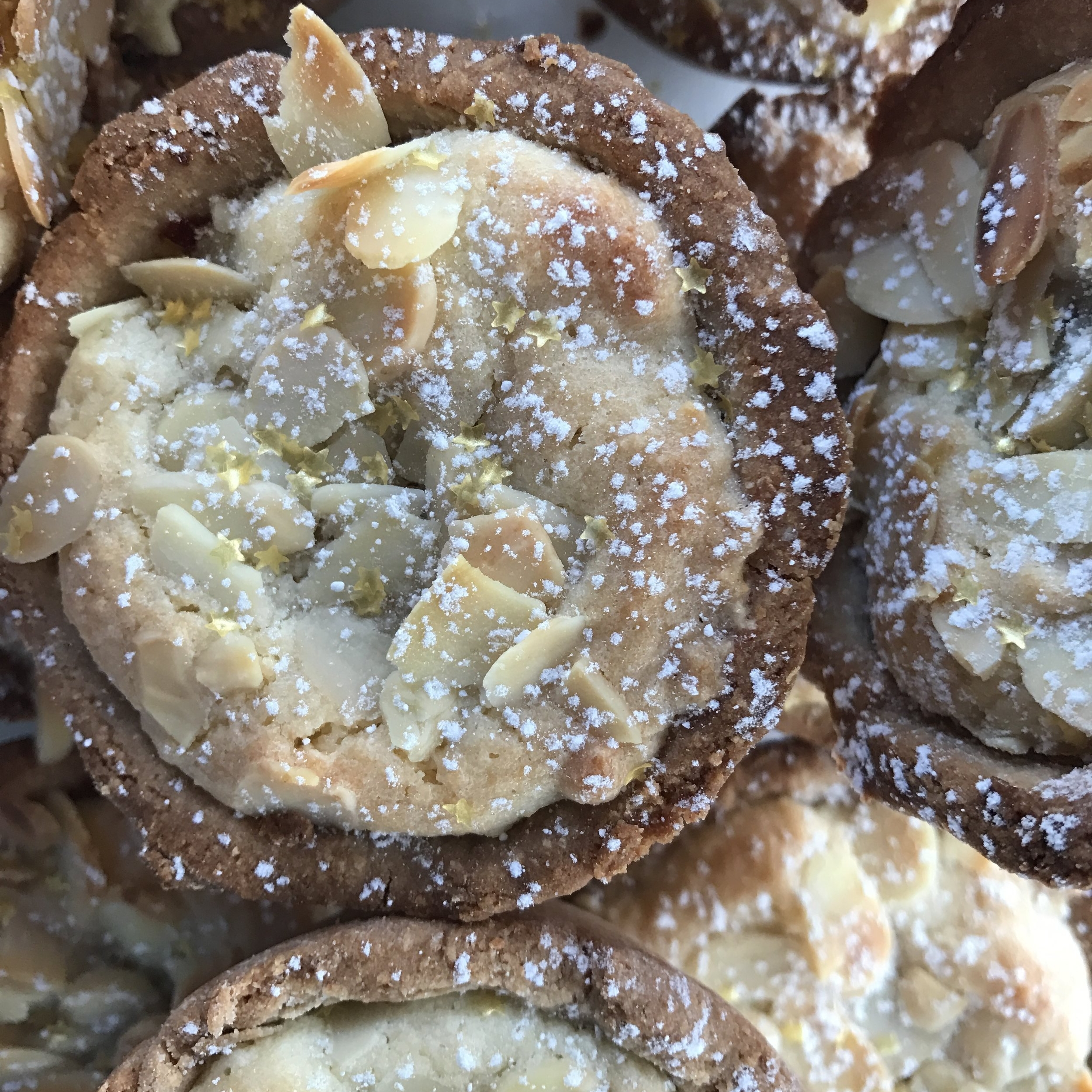 Chestnut and almond mince pies