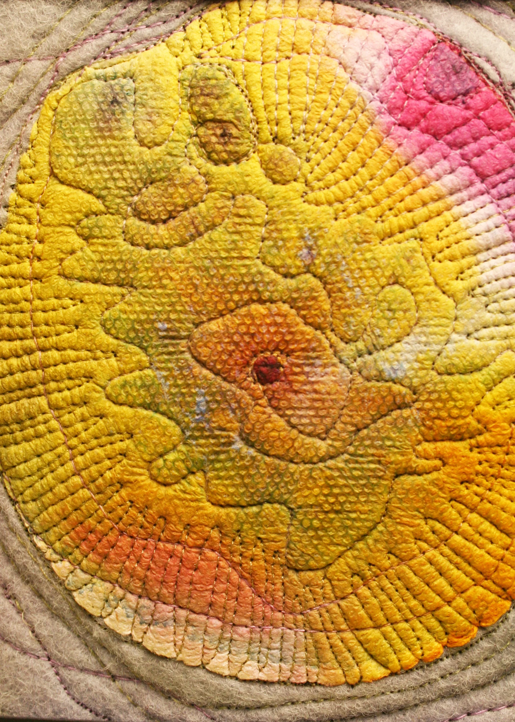 Dyed paper towel