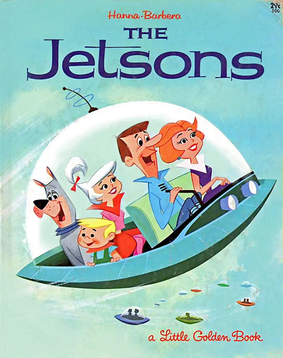 Remember their "magically appearing dinners"? The first concept of a microwave, and soon you will eat a 3D printed meal, in Jetson style! Poof! Voila!