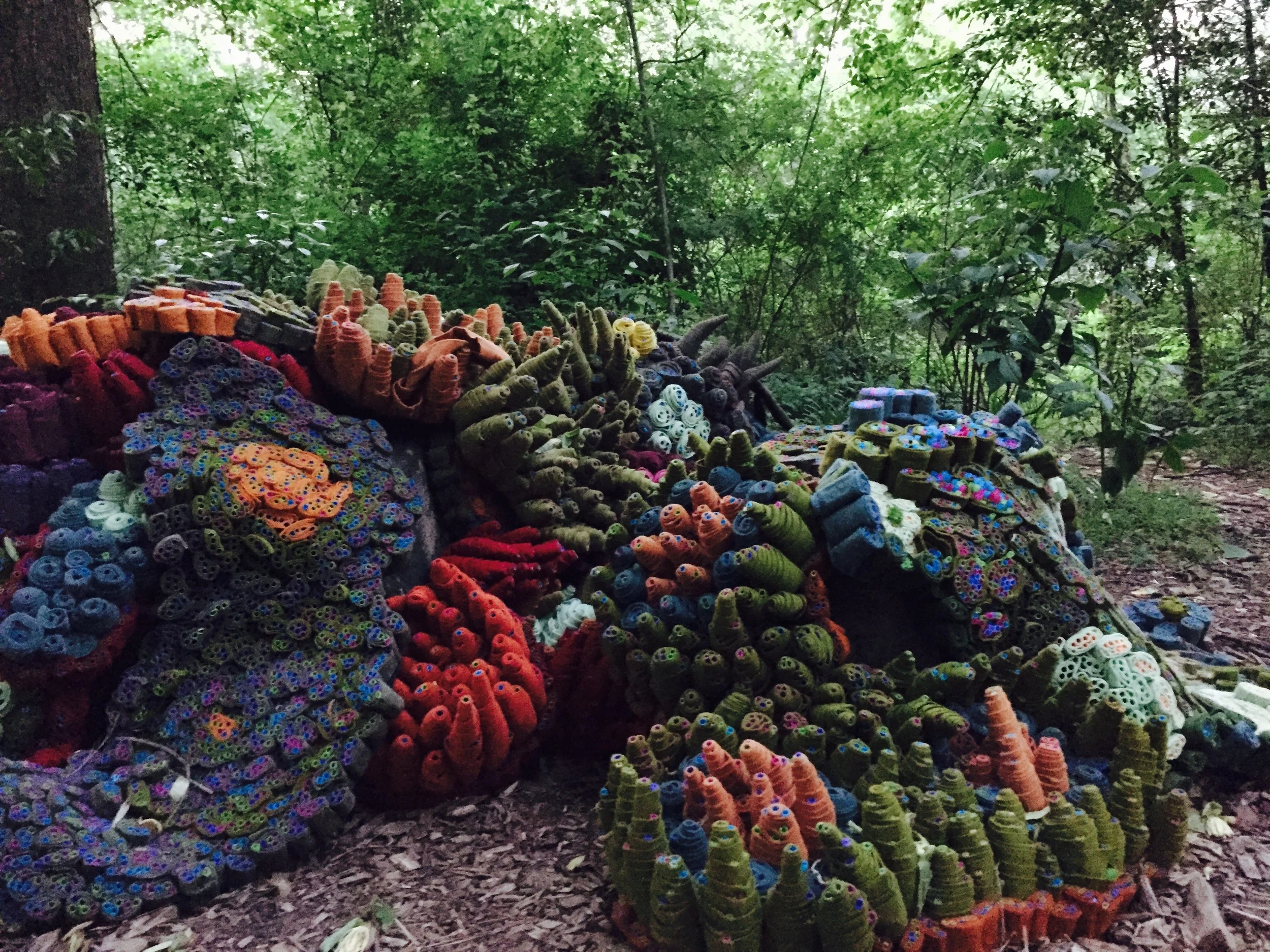 Installed at the Blue Heron Nature Preserve