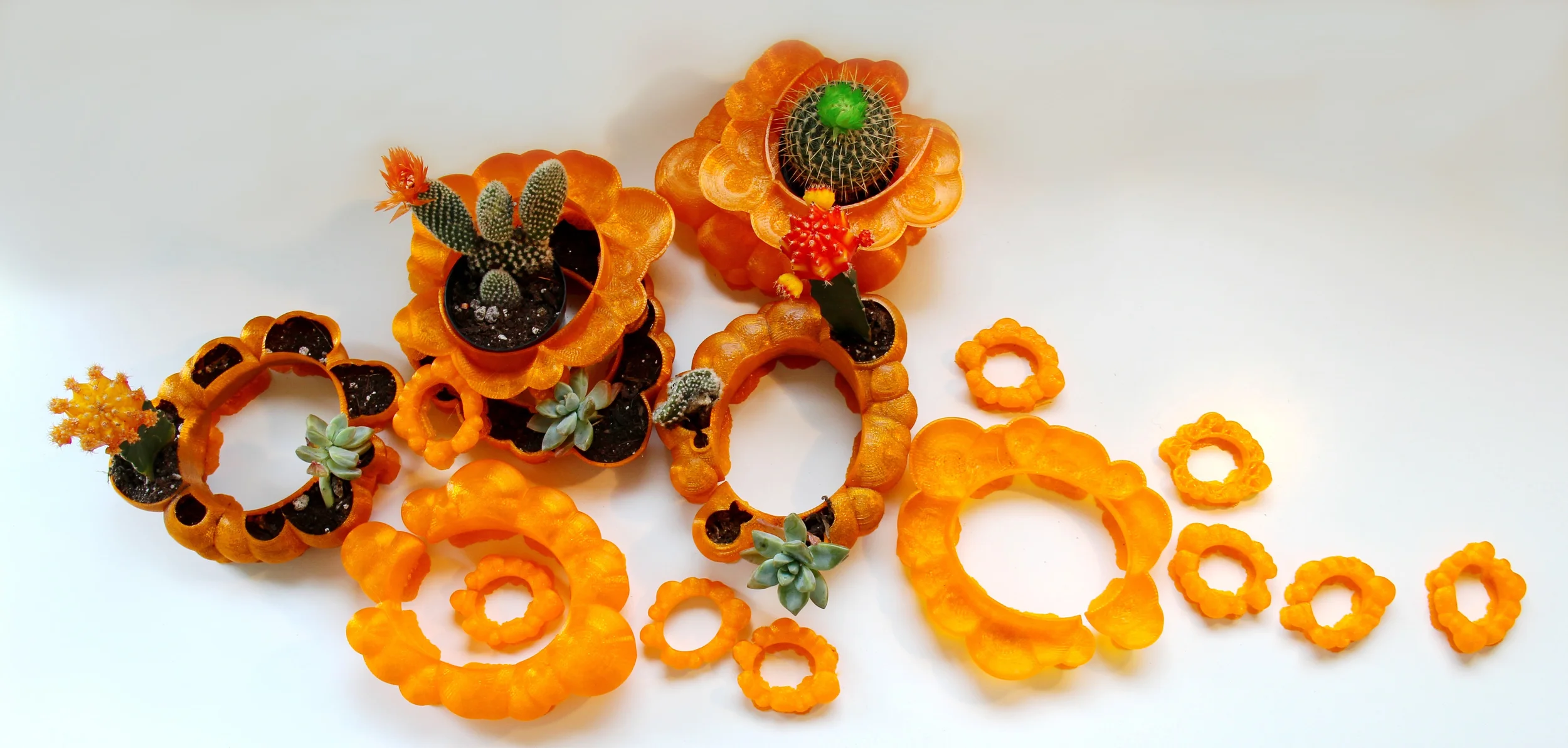 Bubble Planet Planters