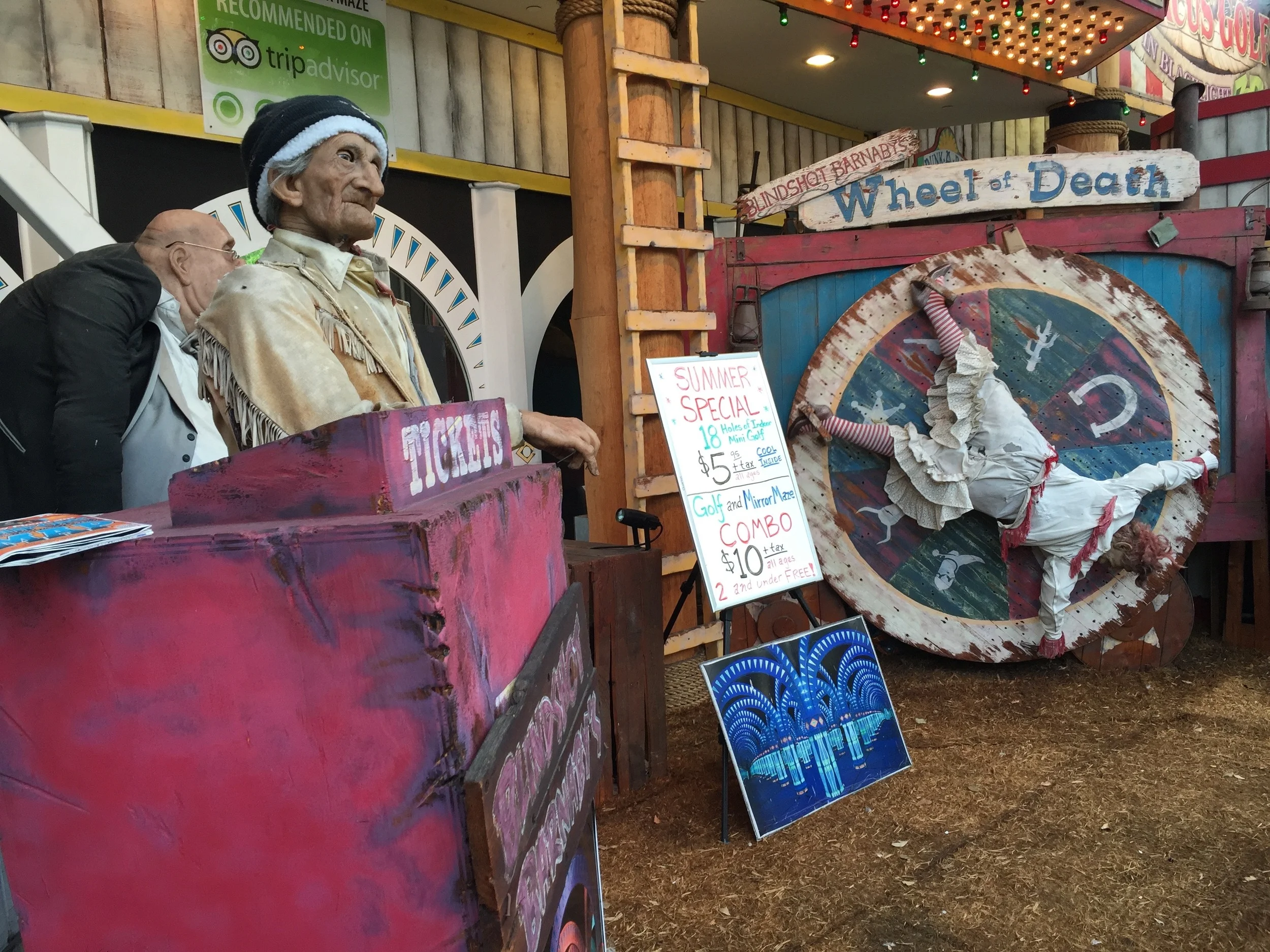 In downtown Gatlinburg